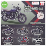 Honda Motorcycle Rubber Keychain Vol.1 Medium Motorcycle Edition [All 6 type set(Full Complete)]