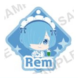 Re: Life in a different world from Zero Capsule Rubber Strap Art Birthday 2025ver. [3.Rem B]