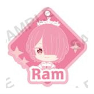 Re: Life in a different world from Zero Capsule Rubber Strap Art Birthday 2025ver. [4.Ram A]