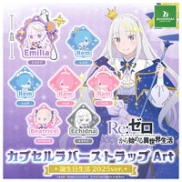 Re: Life in a different world from Zero Capsule Rubber Strap Art Birthday 2025ver. [All 7 type set(Full Complete)]