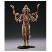 Capsule Q Japanese Budda Statue Collection Kai [4.Ashura (Wood carving type)]