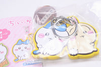 Chiikawa Rubber Keychain [2.Hachiware and Usagi]