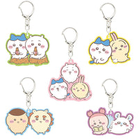 Chiikawa Rubber Keychain [All 5 type set(Full Complete)]