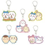 Chiikawa Rubber Keychain [All 5 type set(Full Complete)]