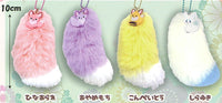 Chokonto Kitsune minifuwa shippo key holder Part.2 [All 4 type set(Full Complete)]
