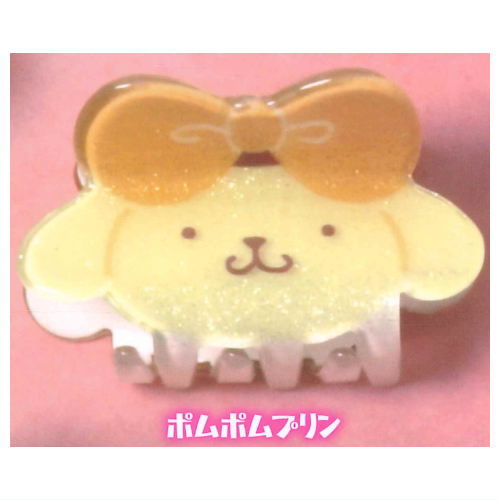Sanrio Characters Hair Clip Collection [4.Pompompurin]