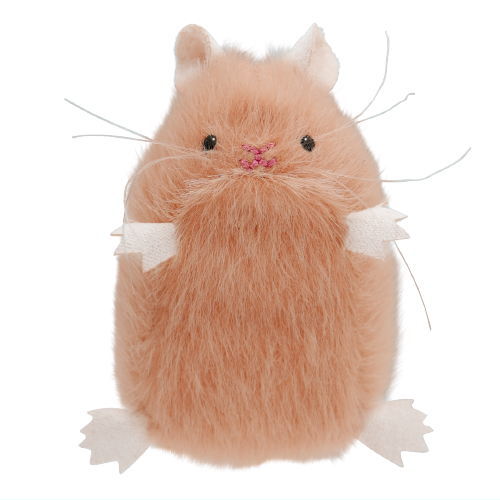 Art Univ. Techni Colour Mouse Stuffed Toy & Kigurumi Collection Part.2 [5.Stuffed mouse (carrot color)]