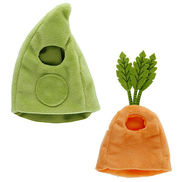 Art Univ. Techni Colour Mouse Stuffed Toy & Kigurumi Collection Part.2 [Kigurumi 2 type set (4.Edamame/6.Carrot)]