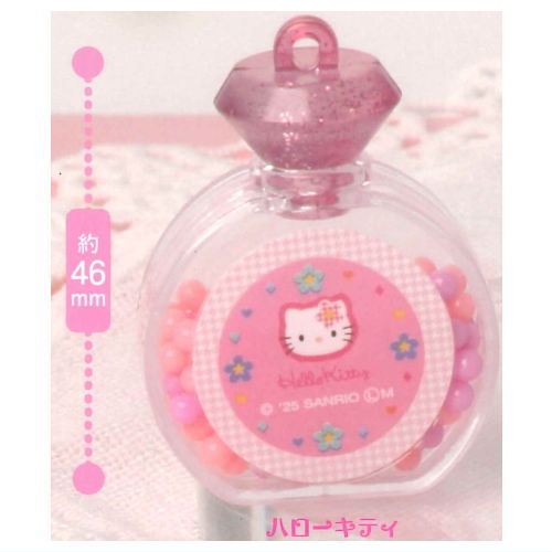Sanrio Characters Perfume Bottle Kirakira Keychain [1.Hello Kitty]