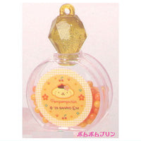 Sanrio Characters Perfume Bottle Kirakira Keychain [6.Pompompurin]