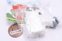 Umanokaburimono finger puppet keychain [4.White]