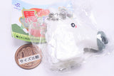 Umanokaburimono finger puppet keychain [4.White]