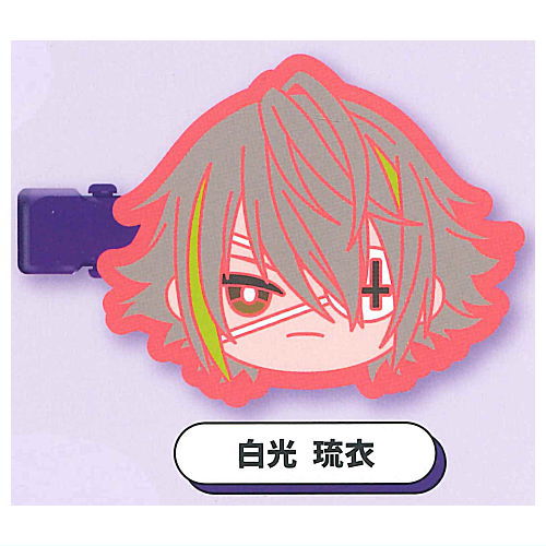 18TRIP Mini Colle! Bangs Clip L4mps [3.Ryui Shiramitsu]
