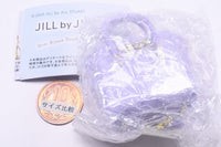 JILL by JILL STUART Mini Bijou Royal Tote Keychain [4.Purple]