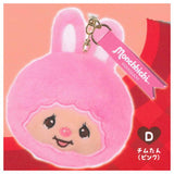 Monchhichi Face Plush Toy [4.Chimtan (Pink)]
