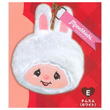 Monchhichi Face Plush Toy [5.Chimtan (White)]