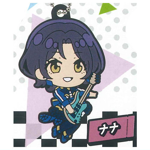 Deformed Rubber! Girls Band Cry Keychain [3.NANA]