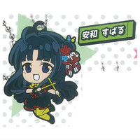 Deformed Rubber! Girls Band Cry Keychain [6.Subaru Awa]