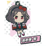 Deformed Rubber! Girls Band Cry Keychain [9.Tomo Ebizuka]
