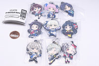 Deformed Rubber! Girls Band Cry Keychain [All 9 type set(Full Complete)]