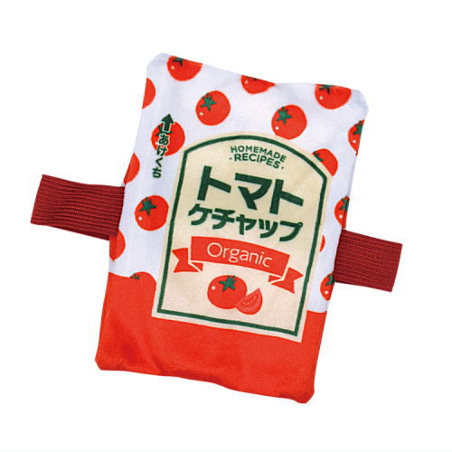 Hinyari Lunch box Ice pack case [3.Ketchup]