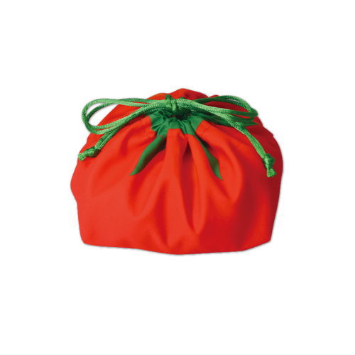 Summer vegetable parasol bag [5.Tomato (drawstring bag with gusset)]