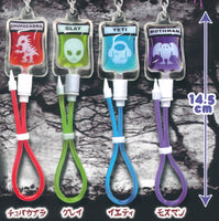 Kawachii blood transfusion pack keychain UMA Blood [All 4 type set(Full Complete)]