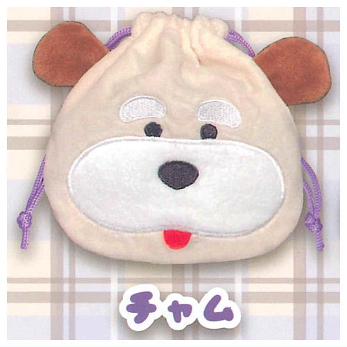 Schna and Bob Face Kinchaku Bag Part.2 [3.Chum]
