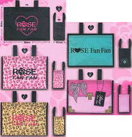 ROSE FAN FAN Shopper-style mini eco bag [All 5 type set(Full Complete)]