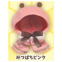 Okigae poncho Honeybee [4.Honeybee pink]