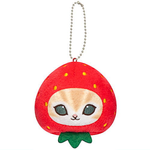 mofusand Mogitatenyan Face Plush Toy [1.Strawberry nyan]