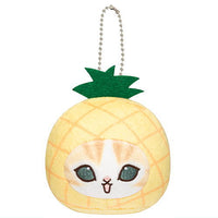 mofusand Mogitatenyan Face Plush Toy [4.Pineapple nyan]