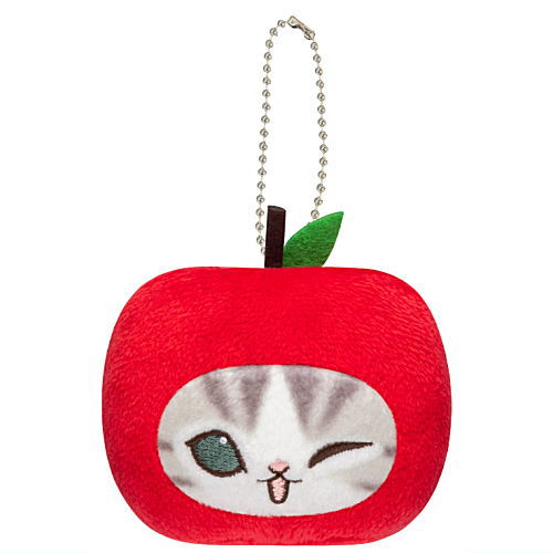 mofusand Mogitatenyan Face Plush Toy [5.Apple nyan]
