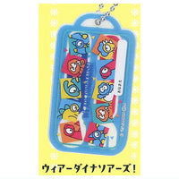 Sanrio Characters Kids Spoon & Fork Acrylic Charm [4.We are Dinosaurs!]