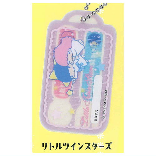 Sanrio Characters Kids Spoon & Fork Acrylic Charm [5.Little Twin Stars]