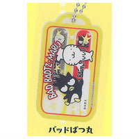 Sanrio Characters Kids Spoon & Fork Acrylic Charm [7.Bad Badtzmaru]