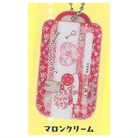 Sanrio Characters Kids Spoon & Fork Acrylic Charm [8.Marron Cream]