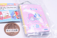 Sanrio Characters Jiyucho & Shitajiki Set Charm [3.Little Twin Stars]