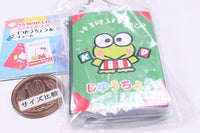 Sanrio Characters Jiyucho & Shitajiki Set Charm [5.Kerokerokeroppi]