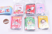 Sanrio Characters Jiyucho & Shitajiki Set Charm [All 6 type set(Full Complete)]