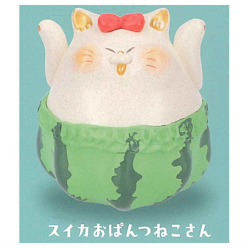Nyanke no Danran fukufukumanmaru opantsu neko-san [4.Watermelon opantsu neko-san]