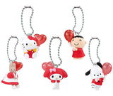 Sanrio Characters Color Collection Charm Red [All 5 type set(Full Complete)]