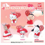 Sanrio Characters Color Collection Charm Red [All 5 type set(Full Complete)]