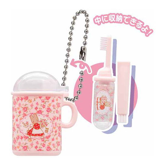 Sanrio Characters Retro Miniature Charm Part.2 [4.Marron Cream Toothbrush Set]