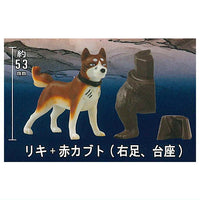 Ginga Nagareboshi Gin Figure Collection Vol.2 [1.Riki + Akakabuto (Right Foot, Pedestal)]