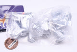 Ginga Nagareboshi Gin Figure Collection Vol.2 [2.Riki + Akakabuto (Right Foot, Pedestal) Silver Version]