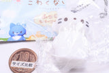 Kowakunaine Fukkura rubber figure [1.Tiger (White)]