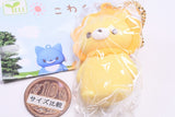 Kowakunaine Fukkura rubber figure [3.Lion]