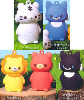 Kowakunaine Fukkura rubber figure [All 5 type set(Full Complete)]