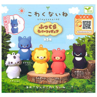Kowakunaine Fukkura rubber figure [All 5 type set(Full Complete)]